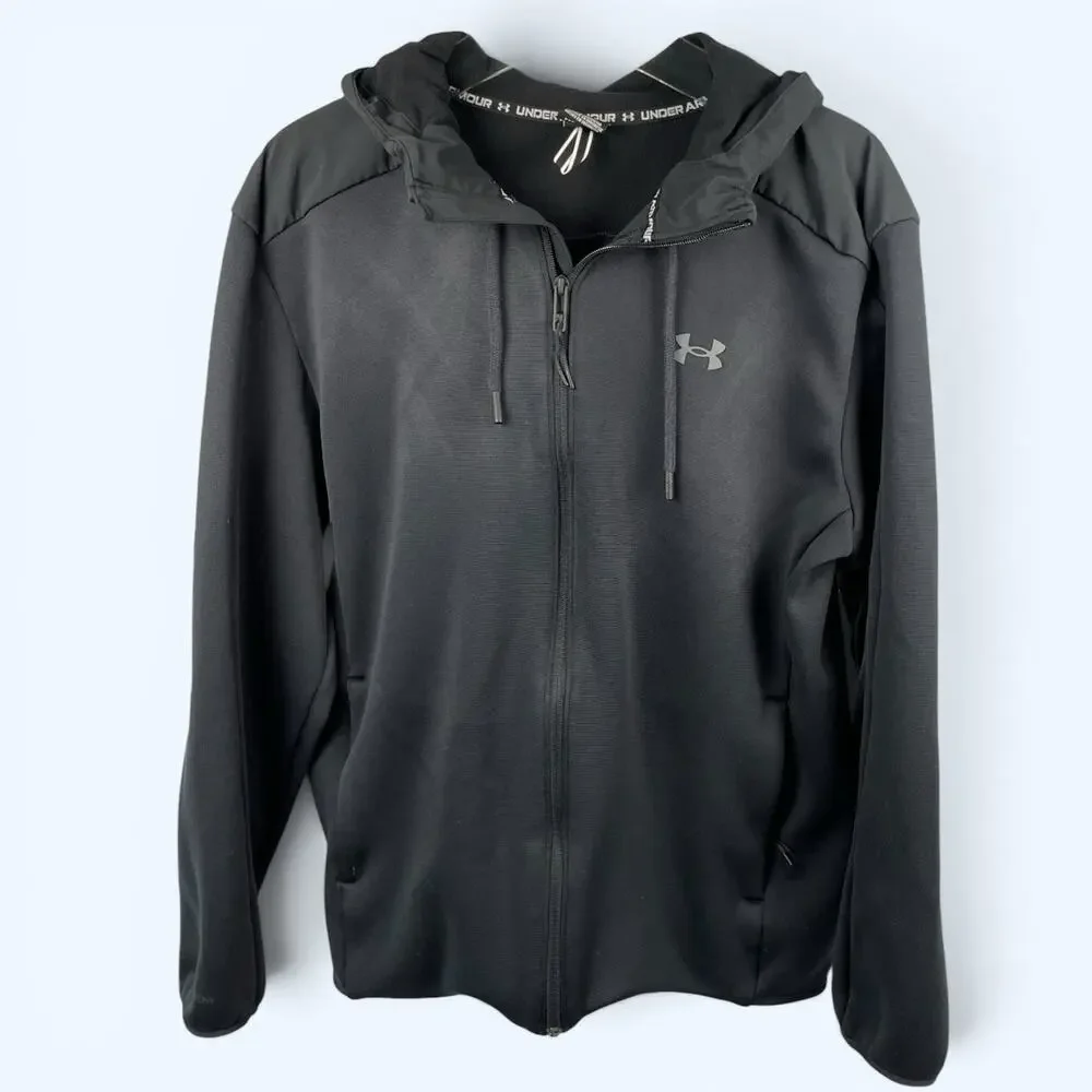 Under Armour Men's Essential Jacket UA Storm Windbreaker Water-Resistant Large